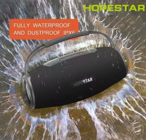 Портативная колонка Hopestar H51, bluetooth колонка, колонка беспроводная с водонепроницаемым корпусом