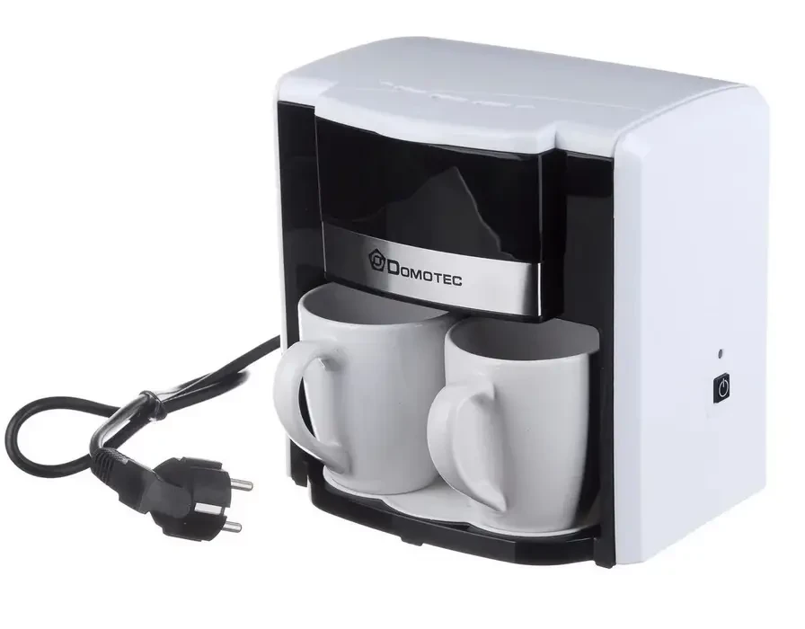 Кофеварка DOMOTEC MS0706 Белая
