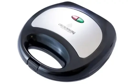 Сендвичница гриль бутербродница вафельница Crownberg CB-1069