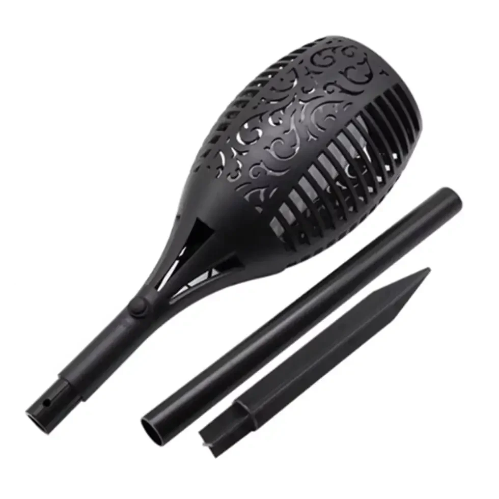 Водонепроницаемый фонарь 80 см с эффектом пламени Solar flame led light sensor activated