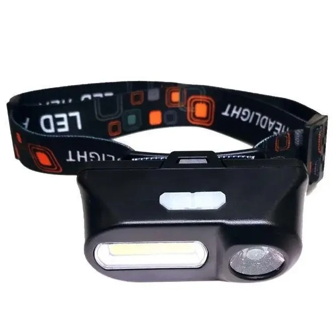 Налобный фонарь BL 1801A /1804A COB XPE + сенсор 18650 USB charge | Фонарик на голову аккумуляторный