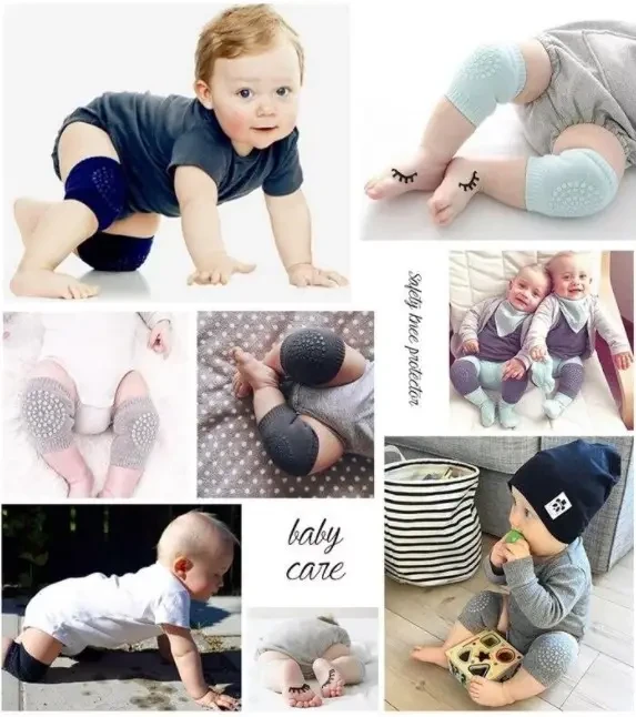 Наколенники для детей Children chicken knee protector цвет розовый, серый, черный Детские наколенники