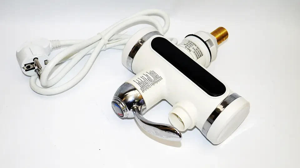 Кран-водонагрівач з LCD-екраном Instant Electric Heating Water (нижнє під'єднання) FT-003