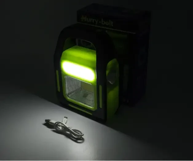 Ліхтар переносний з акумулятором + сонячна батарея + Power Bank OR-9708A-2