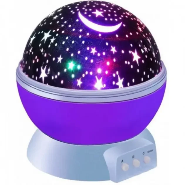 Ночник-проектор звездное небо Star Master Dream QDP01 Фиолетовый, синий, розовый