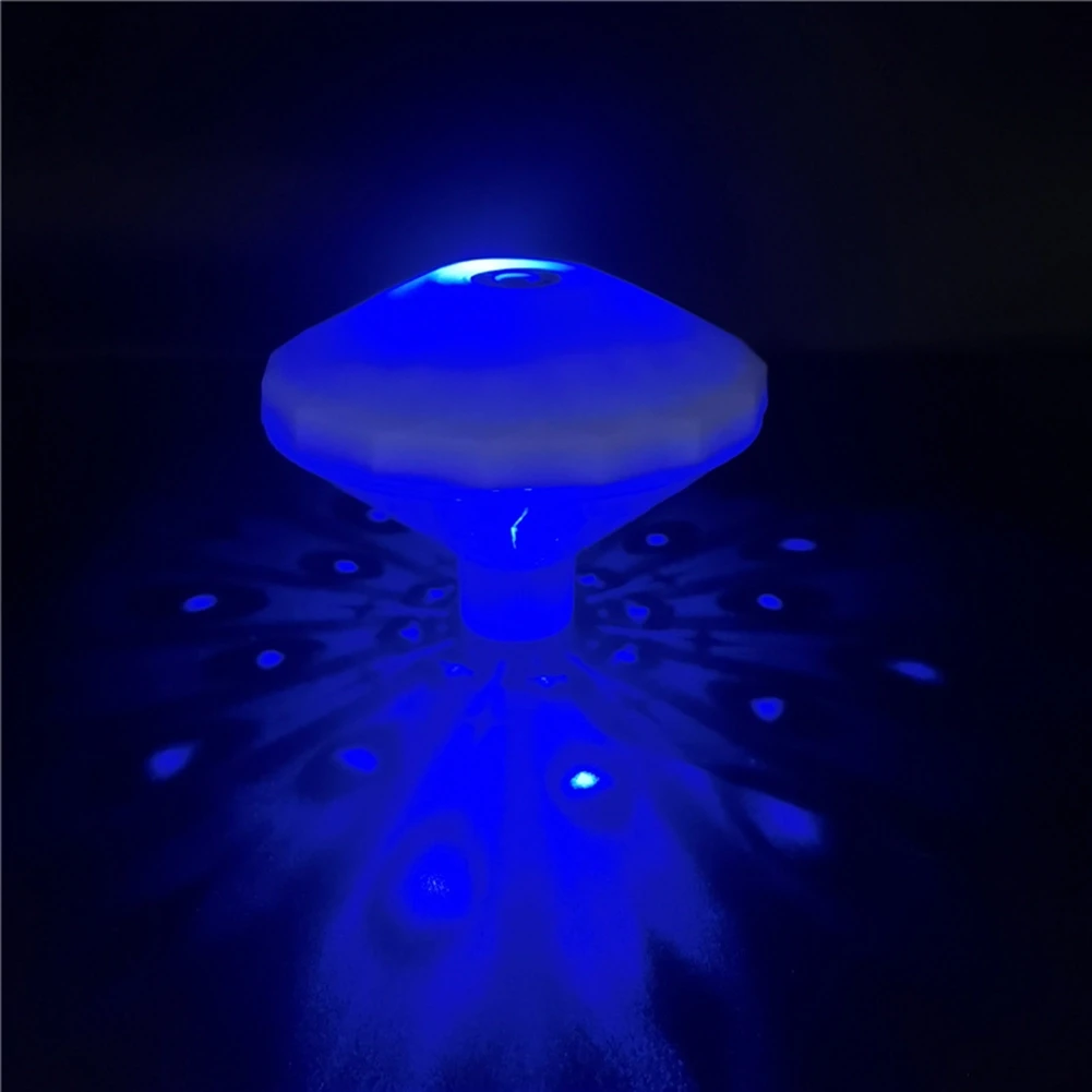 Светодиодная RGB лампа, водонепроницаемая садовая лампа для бассейна, газона светильник на батарейках