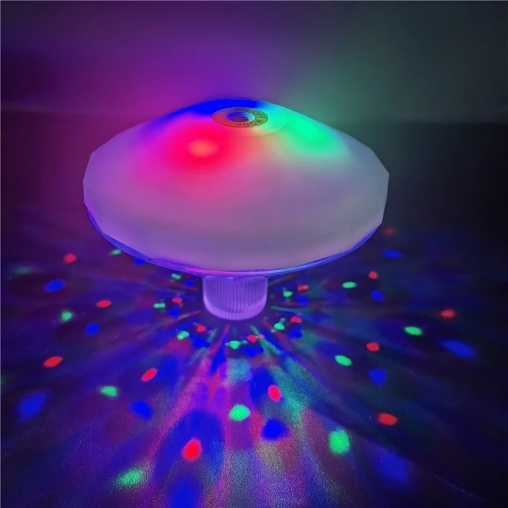 Светодиодная RGB лампа, водонепроницаемая садовая лампа для бассейна, газона светильник на батарейках