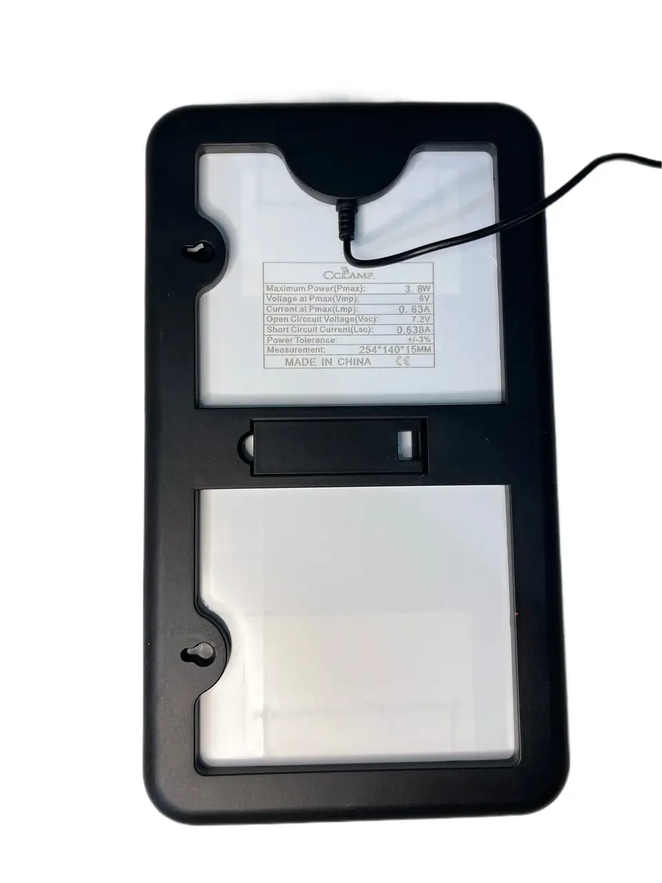 Портативная солнечная панель Cclamp CL-638wp 3.8W 6V IP65