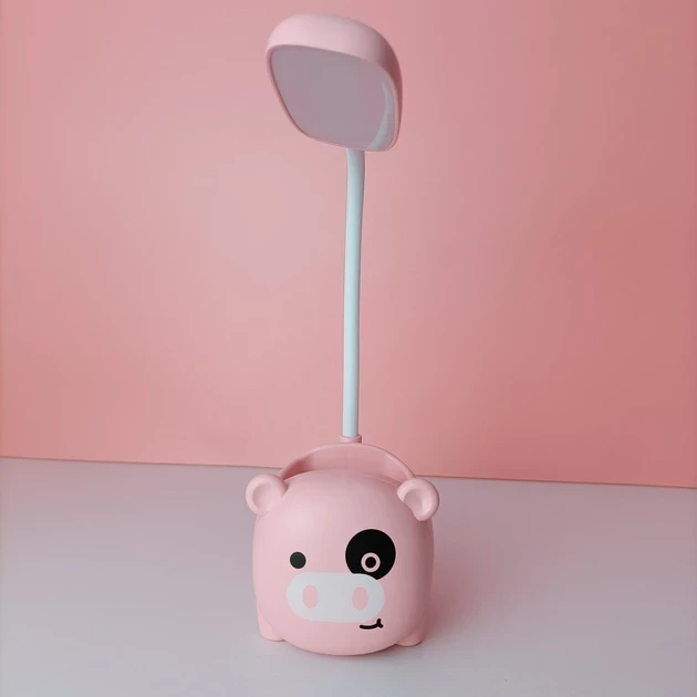 Лампа с органайзером для ручек и подставкой телефона Quite Light Piggy аккумуляторная