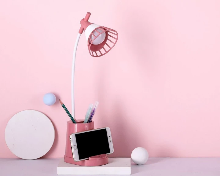 Лампа DESKTOP LAMP EL-2176 с функцией Powebank 1200mAh, и держателем телефона