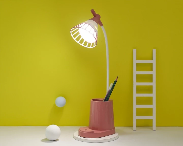 Лампа DESKTOP LAMP EL-2176 с функцией Powebank 1200mAh, и держателем телефона