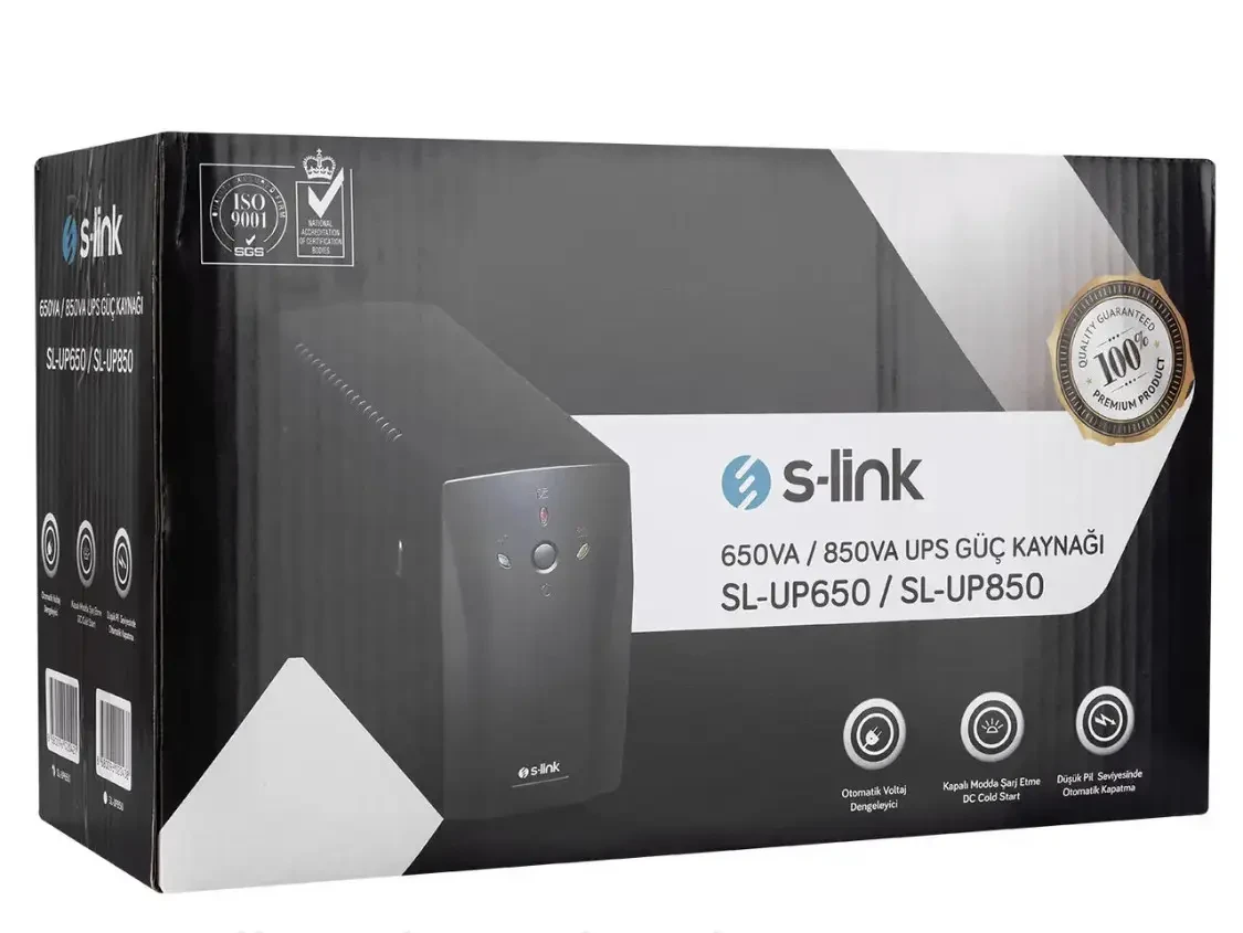 Джерело безперебійного живлення S-link sl-up 650W sl-up Безперебійник