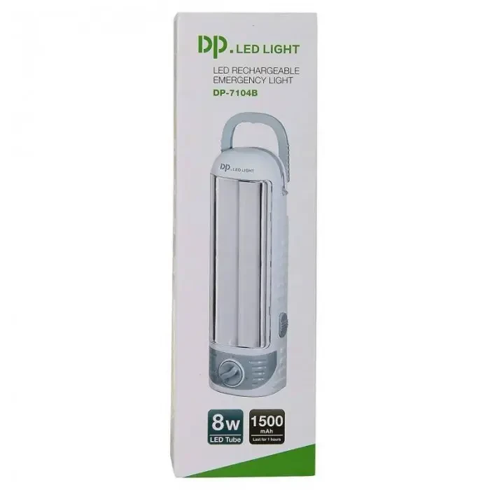 Аккумуляторный Фонарь-Лампа LED DP-7104B 1500 mAh 8W
