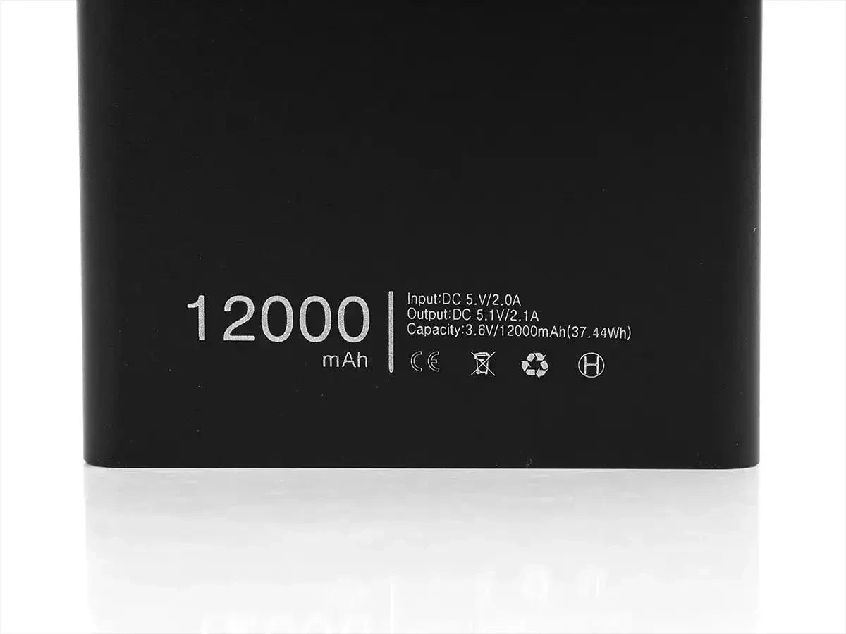 Power bank 12000mAh (3000mAh) Boro JS-33