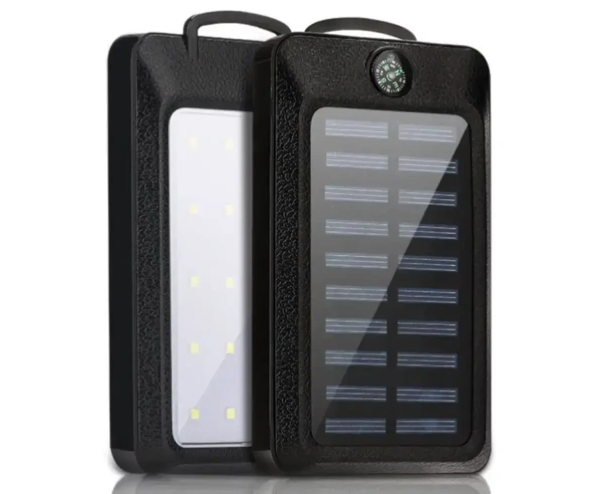 Power Bank 20000 mAh (№5 808) с солнечной панелью и компасом