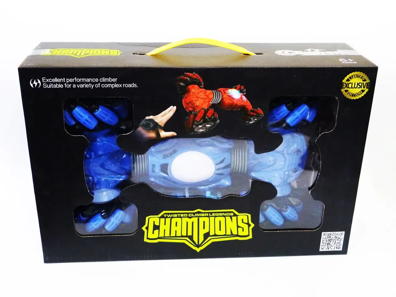 Машинка перевёртыш Hyper Champions Climber 2766 + браслет управления от руки