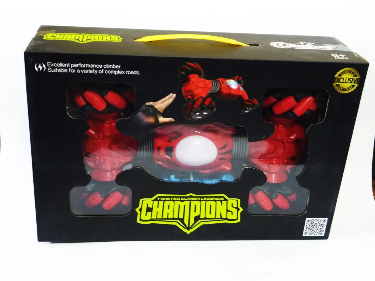Машинка перевёртыш Hyper Champions Climber 2766 + браслет управления от руки