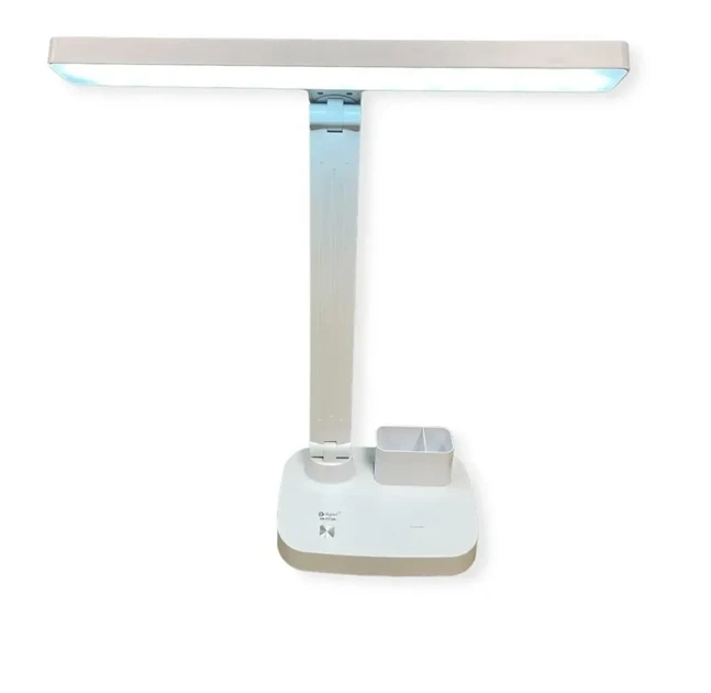 Мощная аккумуляторная настольная лампа Digad 1963 на 48 LED 5W (ЗАРЯДКА ОТ USB/СЪЕМНЫЕ АККУМУЛЯТОРЫ) Белая