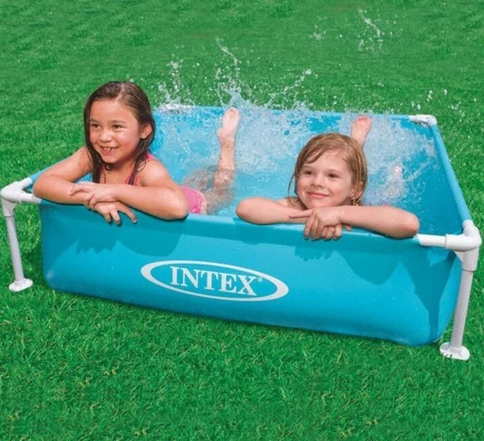 Каркасный детский бассейн Intex 57173 Размер 122х122х30 см