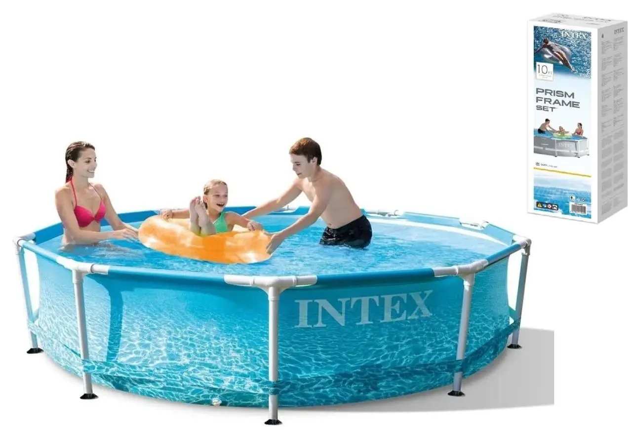 Каркасный бассейн Intex 28206 размер 305х76 см, объем 4485 л.