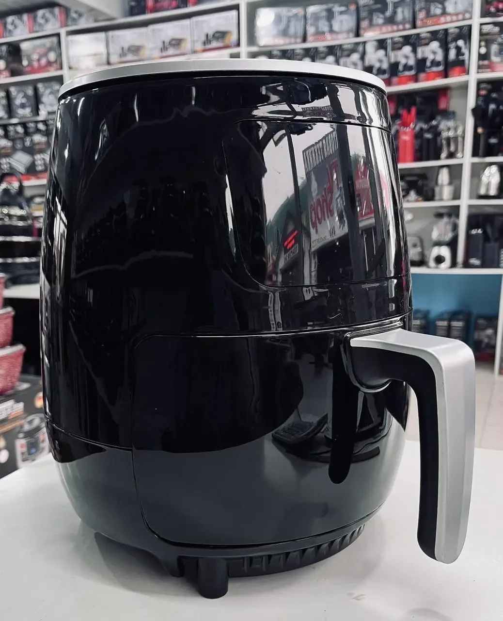Аэро-фритюрница цифровая безмаслянная фритюрница 6 литров SILVER CREST S-18 2400W