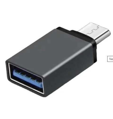 Переходник USB OTG-01 с телефона на флешку - Type-C черные