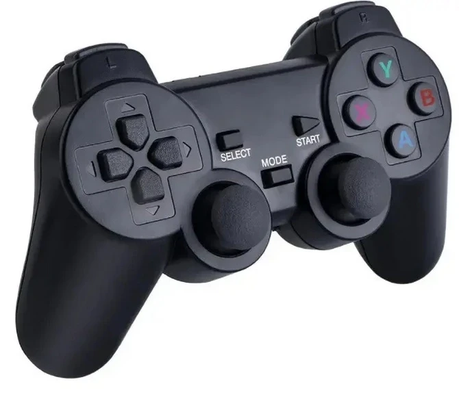 Игровая приставка M8 64gb Mini Game Stick 4K HDMI + 2 беспроводных джойстика, консоль для телевизора