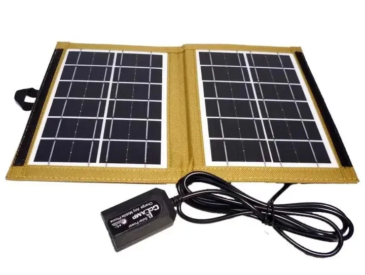 Зарядное устройство Cclamp CL-670 с солнечной панелью 7W USB
