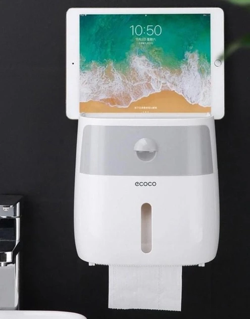 Тримач для туалетного паперу паперових рушників Towel Holder Ecoco