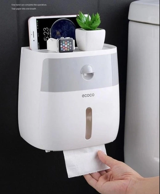 Тримач для туалетного паперу паперових рушників Towel Holder Ecoco