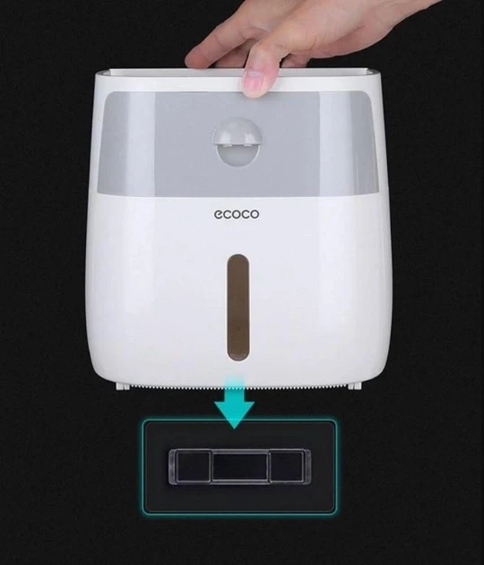 Тримач для туалетного паперу паперових рушників Towel Holder Ecoco