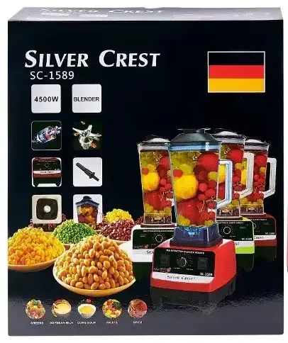 Блендер для коктейлей и смузи Silver Crest SC-1589 4500 Вт чаша 2 л