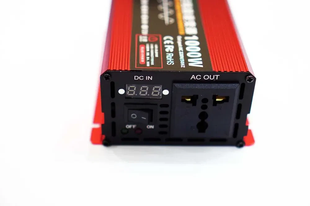 Преобразователь Инвертор Інвертор чис.синус ERYUAN AC/DC LCD 12v 1000W Для котла