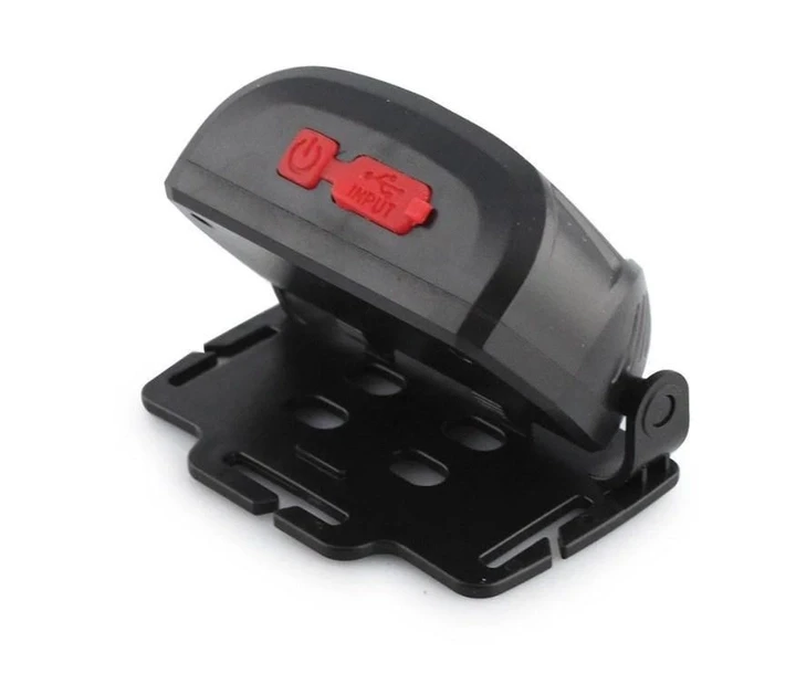 Фонарь налобный аккумуляторный Bailong BL 203 / 7568 COB MicroUSB Черный
