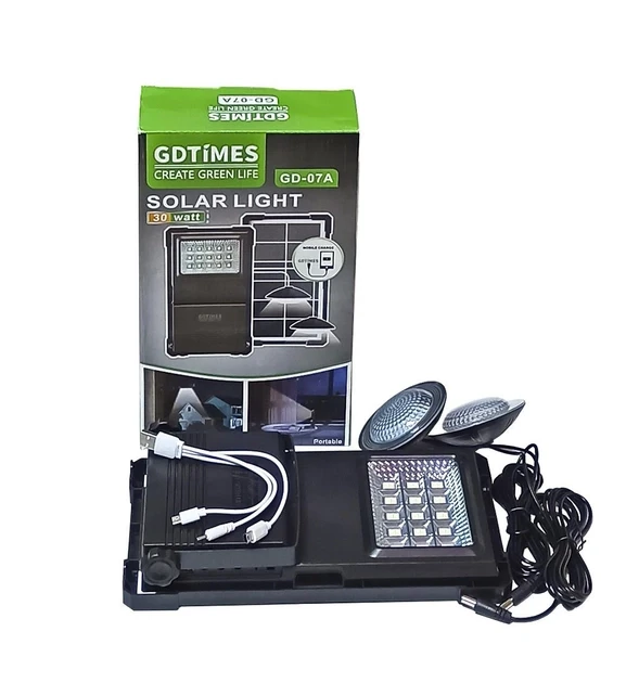Портативная солнечная станция Power Bank GDLITE GD-07A