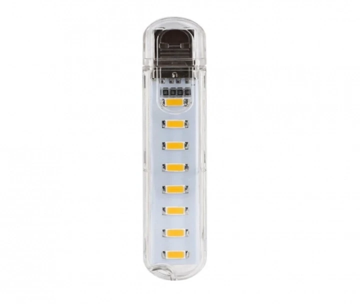 Светильник USB Мини флешка светодиодный фонарик светодиодный холодный белый LED лампа