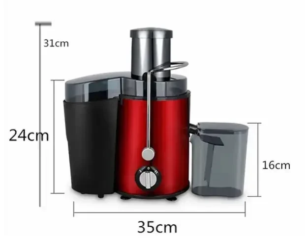 Соковыжималка 1000 Вт Haeger HG-2817 | Электрическая соковыжималка для овощей и фруктов