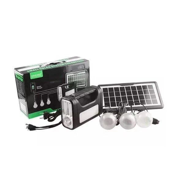 Портативна сонячна станція BL-80172, power bank, Li-Ion акум., сонячна батарея, ЗП 220V