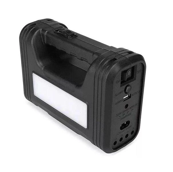 Портативна сонячна станція BL-80172, power bank, Li-Ion акум., сонячна батарея, ЗП 220V