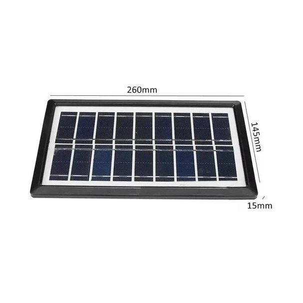 Портативна сонячна станція BL-80172, power bank, Li-Ion акум., сонячна батарея, ЗП 220V