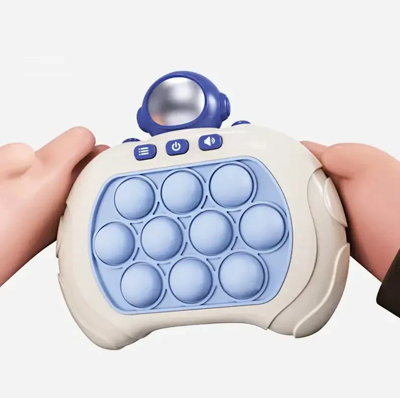 Электронная приставка консоль Quick Push Game приставка игры Pop It антистресс ток ток игрушка Astronaut
