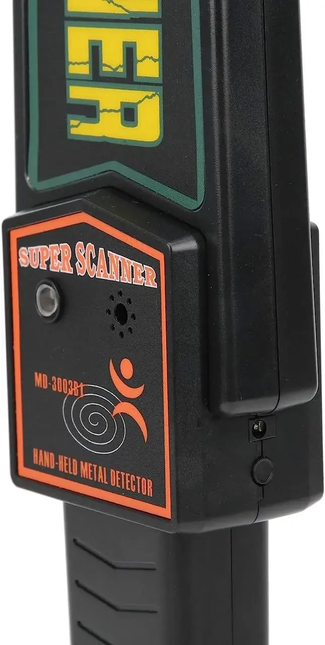 Металлоискатель Super Scanner MD3003B1 | Ручной металлодетектор | Досмотровый металлоискатель