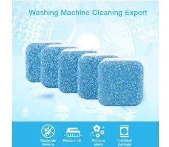 Антибактеріальний засіб очищення пральних машин Washing mashine cleaner No2 у шипучих таблетках