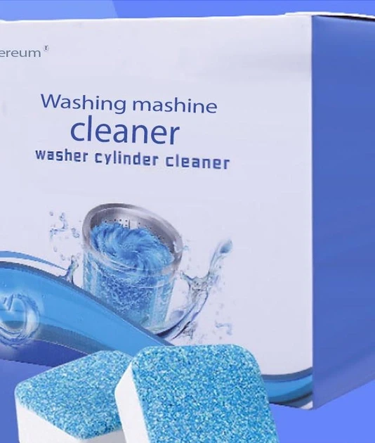 Антибактеріальний засіб очищення пральних машин Washing mashine cleaner No2 у шипучих таблетках