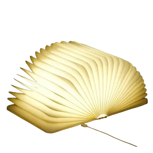 Настольная лампа светильник в виде книги Foldable Book Lamp Ночник для детской комнаты 7259
