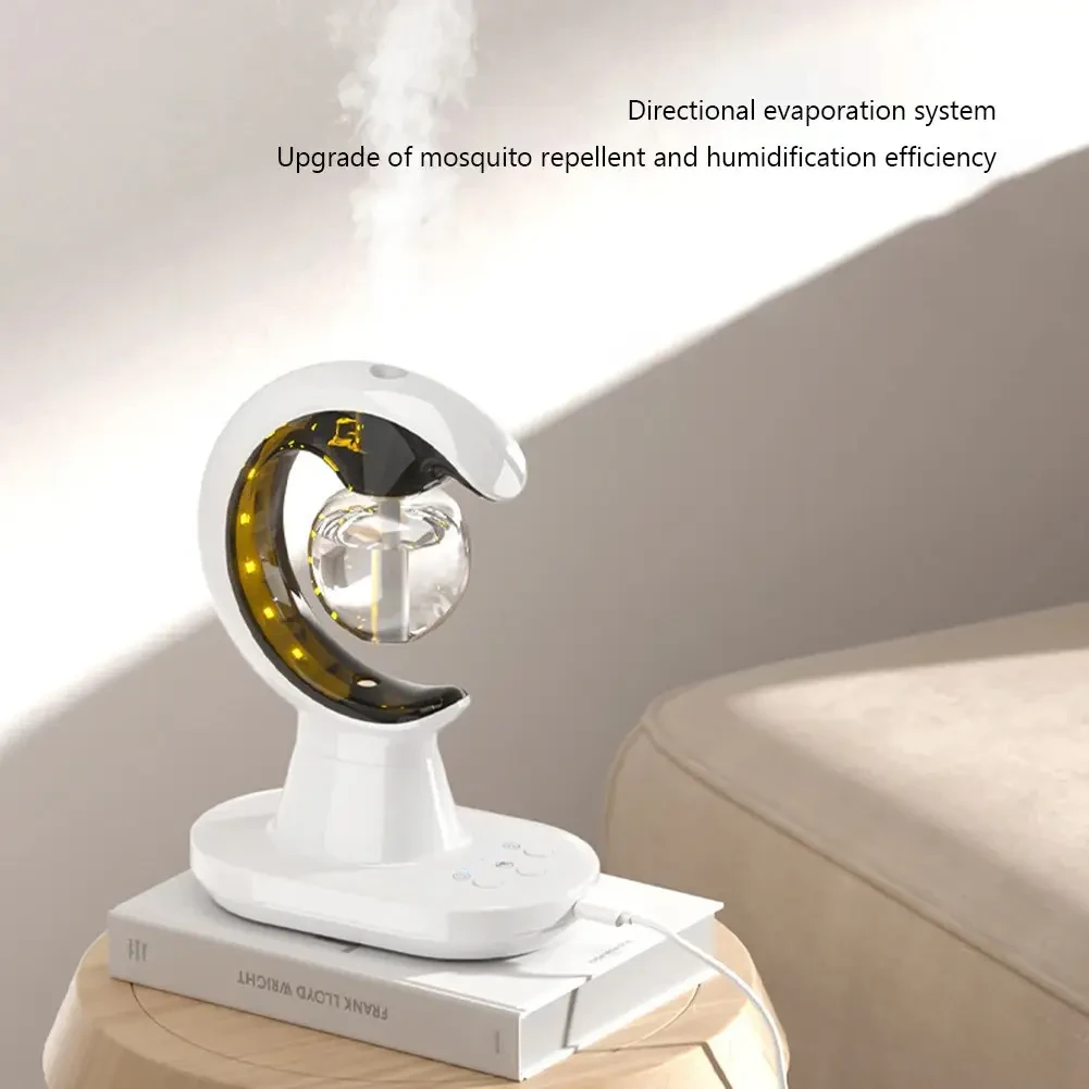 Зволожувач повітря з ловицею від комарів 3в1 Humidifier Mosquito Trap москітна лампа з підсвіткою ONL