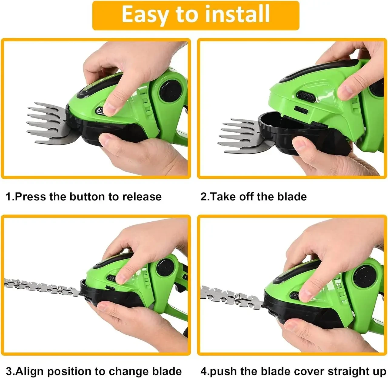 Ножницы-кусторез аккумуляторный Garden cutter EVCITN