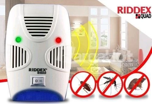 Ультразвуковой, электромагнитный отпугиватель грызунов и насекомых Pest Repelling Aid