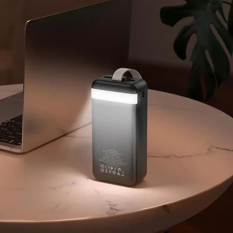 Повербанк BOROFONE J14B-30000 мА·год Power Bank з цифровим дисплеєм, ліхтариком, 2xUSB/type-c/micro usb NXS