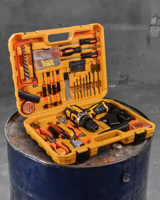 Ударный шуруповерт с набором инструментов 12V tools with
